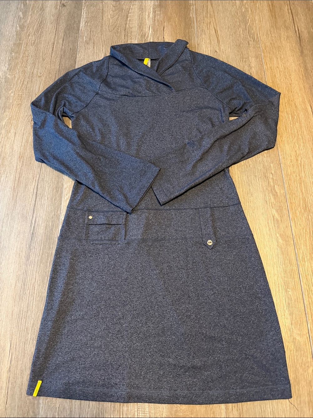Lolë Evolt Dress long-sleeve athletic tunic dress